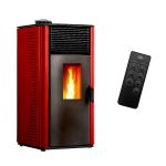 Sannover Pelletofen Anita 15 kW Bordeaux