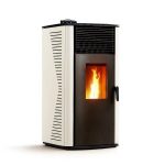 Sannover Pelletofen Anita 12,2 kW Weiß
