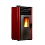 Sannover Pelletofen Anita 12 kW Bordeaux