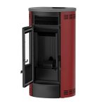 Sannover Luft-Pelletofen Flavia 9,5 kW Bordeaux