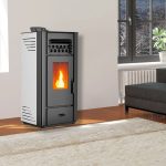 Sannover Pelletofen Anita 10 kW Weiß