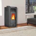 Sannover Pelletofen Anita 10 kW Schwarz