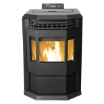 SCHENGER Pelletofen HLP3602 Schwarz 9,3kW A++ Vollautomatisch WIFI+ECO+TIMER
