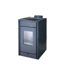 SCHENGER Pelletofen HP07 Schwarz 8 kW A++ Vollautomatisch WIFI+ECO+TIMER