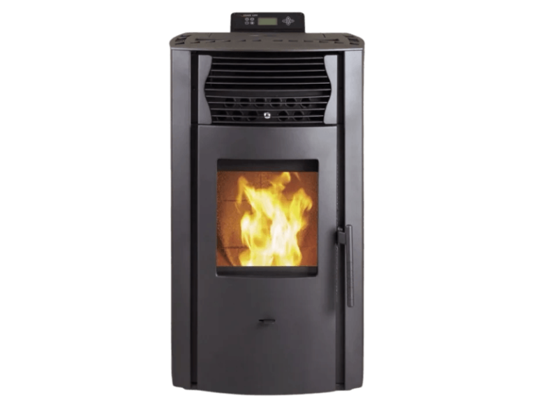 SCHENGER Pelletofen HP51 Schwarz 8,8 kW A+ Vollautomatisch WIFI+ECO+TIMER