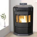 SCHENGER Pelletofen HLP3602 Schwarz 9,3kW A++ Vollautomatisch WIFI+ECO+TIMER
