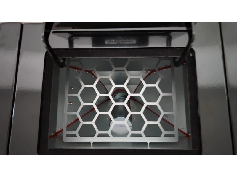 SCHENGER Pelletofen HLP3402 Rot A++ 5,5kW Vollautomatisch+WIFI+Eco Modus