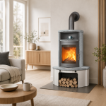 Hark Avenso GT ECOplus Kaminofen Naturstein 8 kW mit Automatik