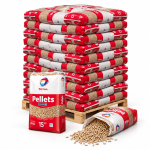 TotalEnergies Premium Holzpellets – 66 × 15 kg Palette – DINplus