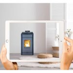 SCHENGER Pelletofen HP07 Schwarz 8 kW A++ Vollautomatisch WIFI+ECO+TIMER