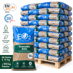 Butagaz Holzpellets – 66 × 15 kg Palette
