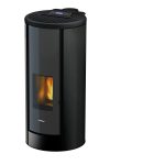 Freepoint Pelletofen Breeze Stahl Schwarz 9,1 kW mit Automatik