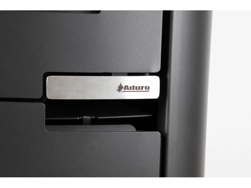 Aduro 15 Kaminofen Stahl Schwarz 6,5 kW mit Automatik