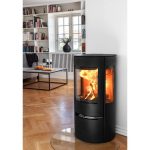Aduro 17 Kaminofen Stahl Schwarz 7 kW mit Automatik