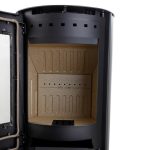 Aduro Kaminofen 9.7 mit Aduro Tronic Schwarz 8 kW Stahl EEK: A