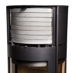 Aduro Kaminofen 9.7 mit Aduro Tronic Schwarz 8 kW Stahl EEK: A