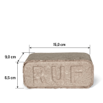 Heizfuxx RUF Original Red Holzbriketts Hartholz 10kg x 30 Gebinde 300kg Palette