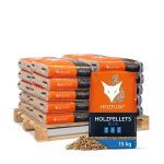 Heizfuxx Blue ENplus A1 Holzpellets Weichholz 15kg x 20 Sack 300kg Palette