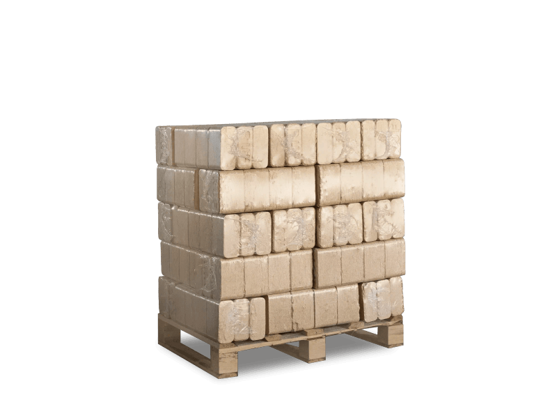 Heizfuxx RUF Original Blue Holzbriketts Nadelholz 10kg x 30 Gebinde 300kg Palette
