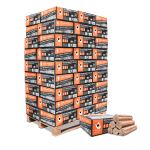 Heizfuxx BBQ-Buchenholzbriketts 18kg x 54 Gebinde 972kg Palette