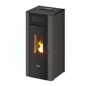 Freepoint Pelletofen Amaranto Stahl Anthrazit 8,5 kW mit Automatik