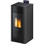 Freepoint Pelletofen Tesis Stahl Anthrazit 22,8 kW wasserführend