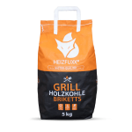 Heizfuxx Grillbriketts 5kg x 130 Sack 650kg Palette