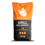 Heizfuxx Grillholzkohle in Gastro-Qualität 10kg x 12 Sack 120kg Palette