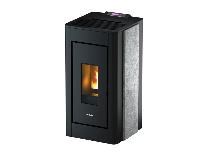 Freepoint Pelletofen Pret Naturstein 8,6 kW mit Automatik