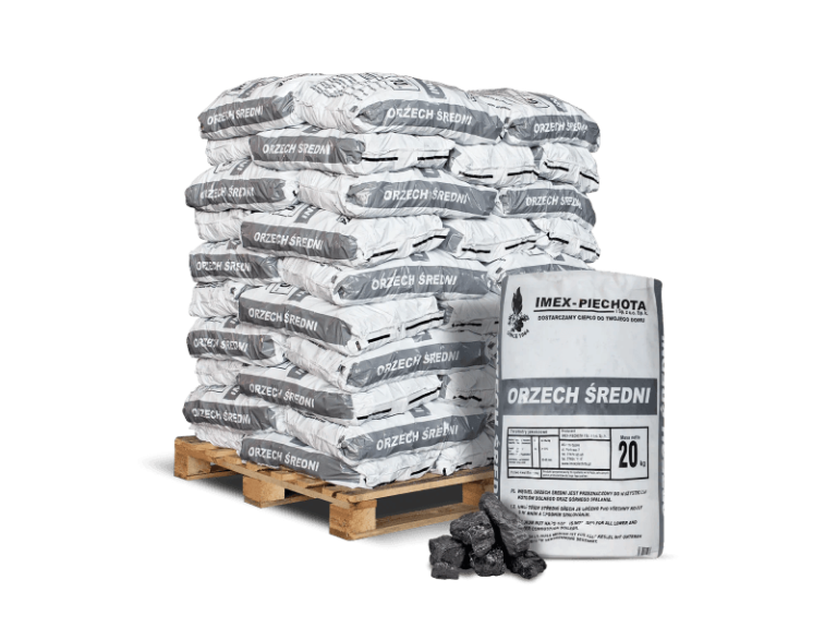 ANMAG Steinkohle 25–60 mm 20kg x 50 Sack 1000kg Palette