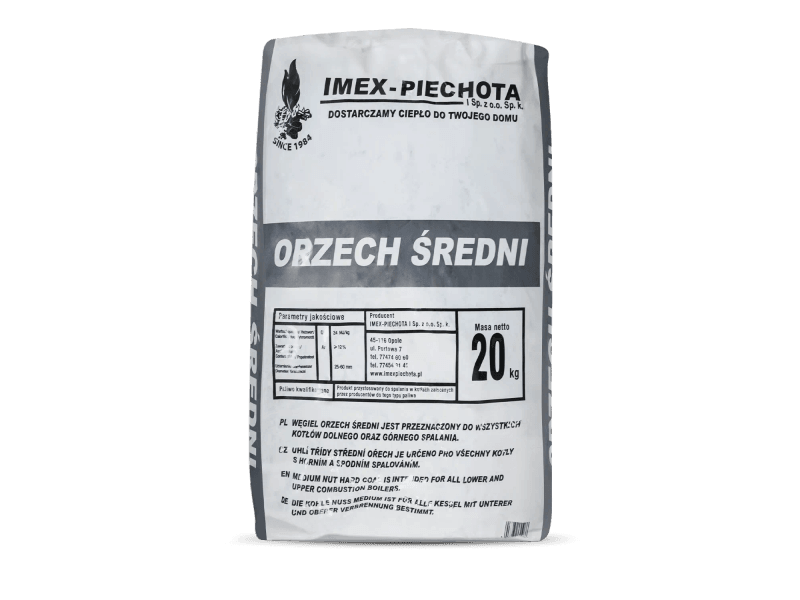 ANMAG Steinkohle 25–60 mm 20kg x 50 Sack 1000kg Palette