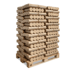 Heizfuxx Nestro XL Blue Holzbriketts Nadelholz 10kg x 96 Gebinde 960kg Palette