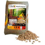 Crépito Holzpellets – 33 × 15 kg Halbpalette (495 kg) – 100 % Nadelholz