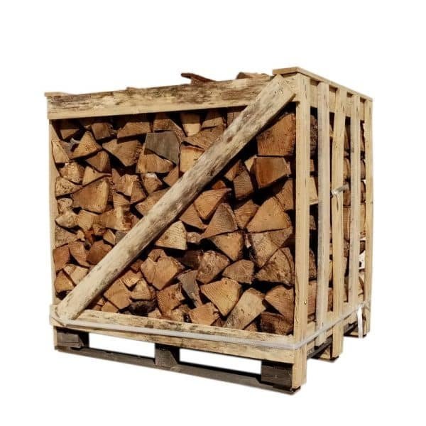 Trockenes Kaminholz 33 cm – Hartholzmischung – 1 m³ (1,5 Ster) – luftgetrocknet
