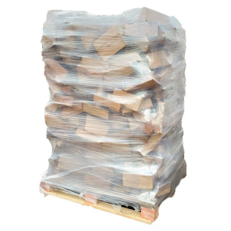 Kammergetrocknetes Kaminholz im Ballen – Laubholzmischung aus Buche, Hainbuche, Esche und Eiche