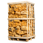Birken-Kaminholz 25 cm – 80 Säcke – Restfeuchte ≤ 20 % – hohe Heizleistung