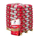 TotalEnergies Premium Holzpellets – 66 × 15 kg Palette – DINplus